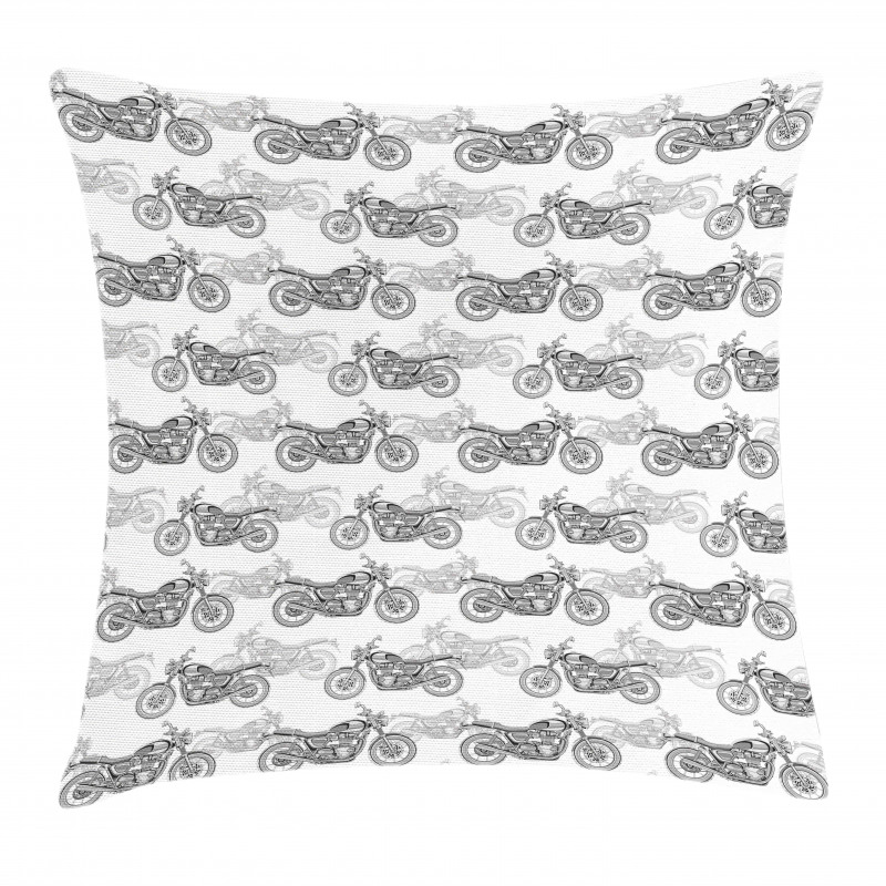 Details in Grayscale Pillow Cover
