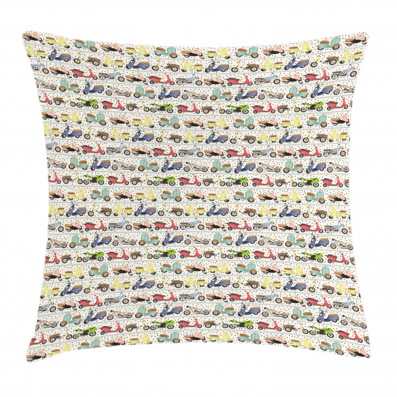 Old and Modern Set Pillow Cover