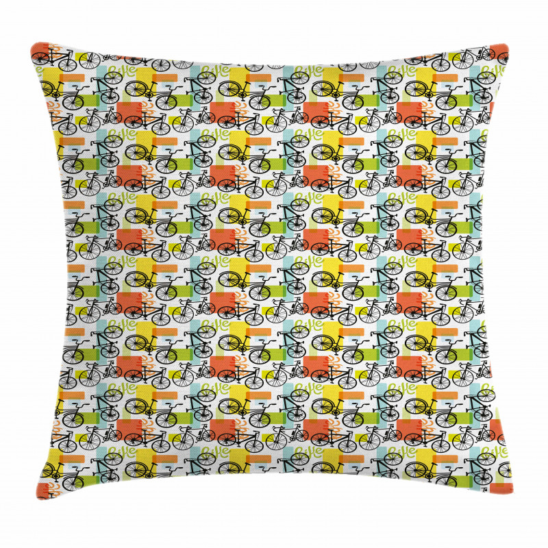Geometric and Colorful Pillow Cover