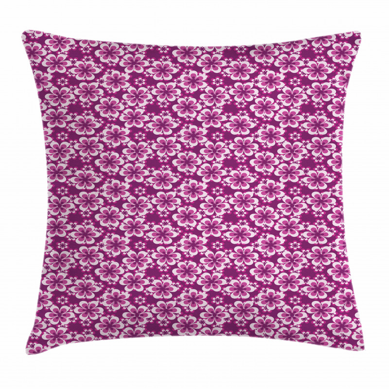 Botany Themed Petals Pillow Cover