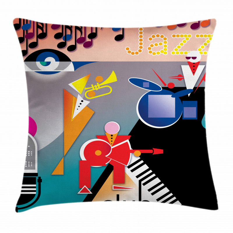 Band of Stick Pillow Cover