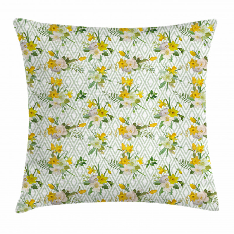 Blooming Floral Nature Pillow Cover