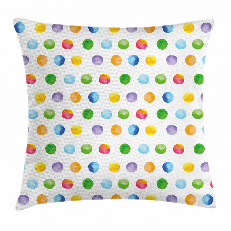 Abstract Polka Dots Pillow Cover