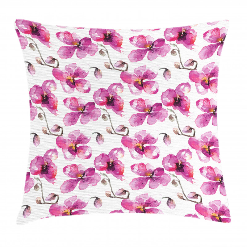 Orchids Feng Shui Pillow Cover