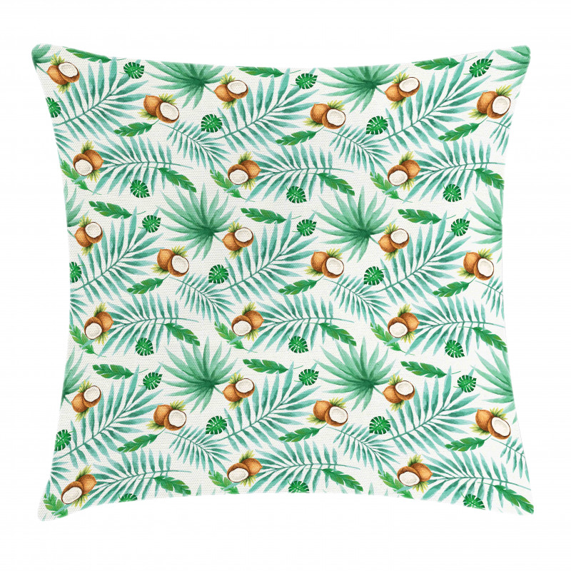 Coconut Aloha Hawaii Pillow Cover