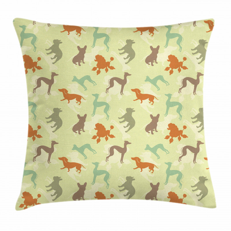 Pure Breed Animals Pillow Cover