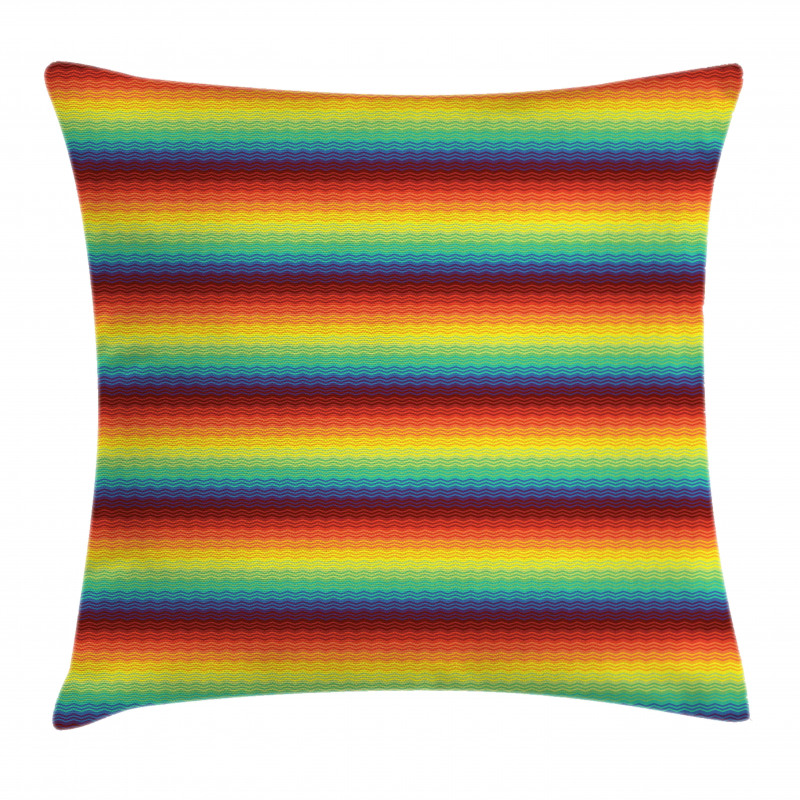 Tribal Culture Zigzags Pillow Cover