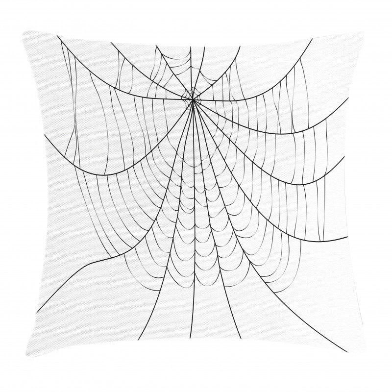 Monochrome Cobweb Pillow Cover
