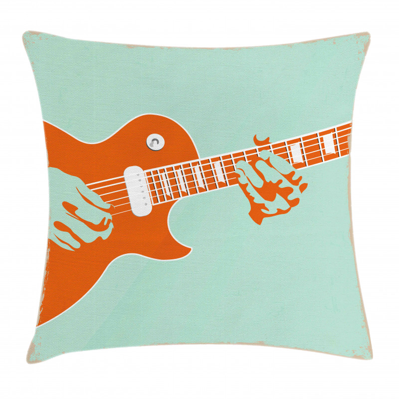 Musician Performing Pillow Cover