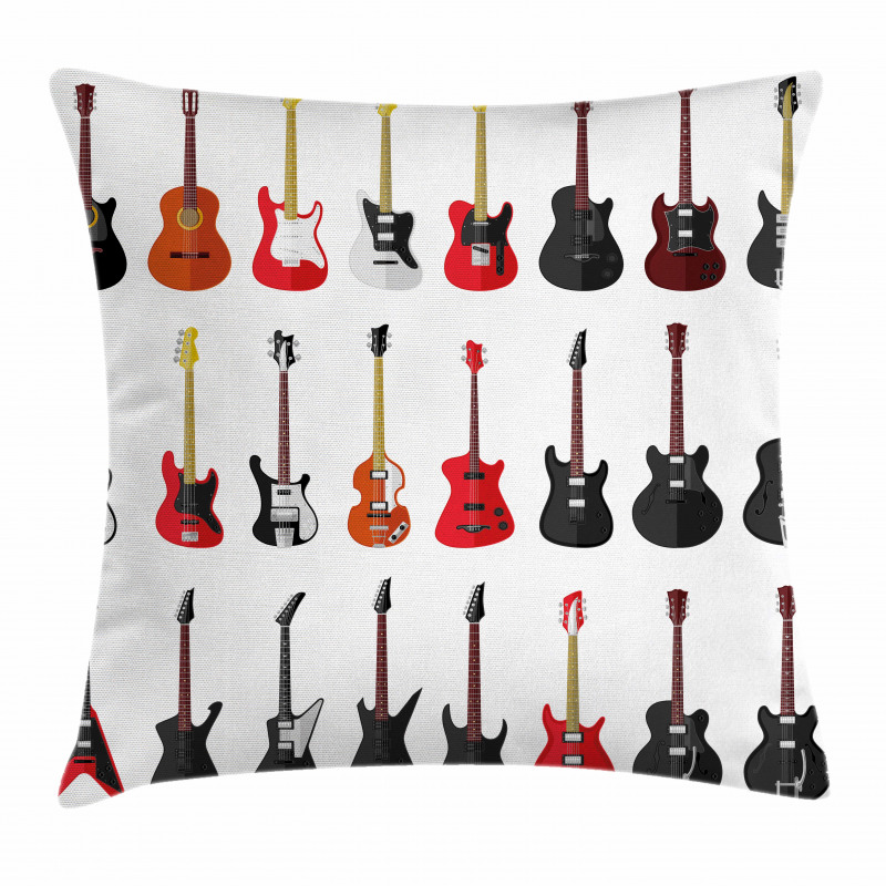 Instruments Acoustic Pillow Cover