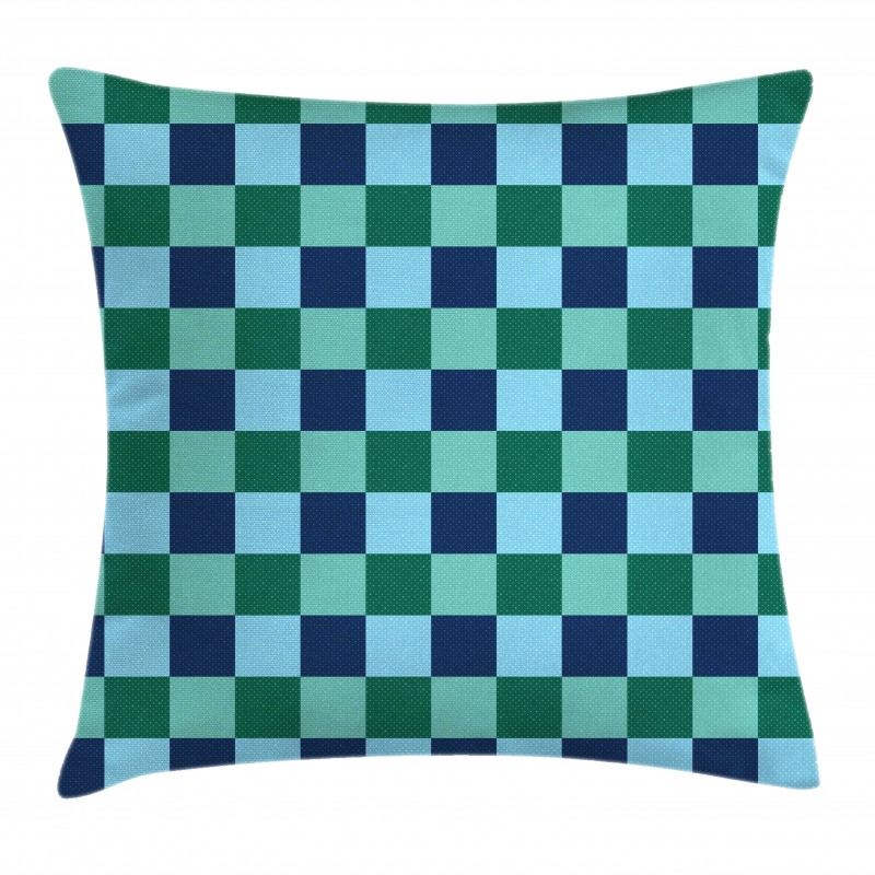 Polka Dot Squares Pillow Cover