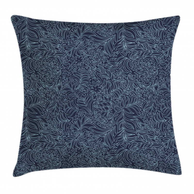Abstract Flourish Pillow Cover