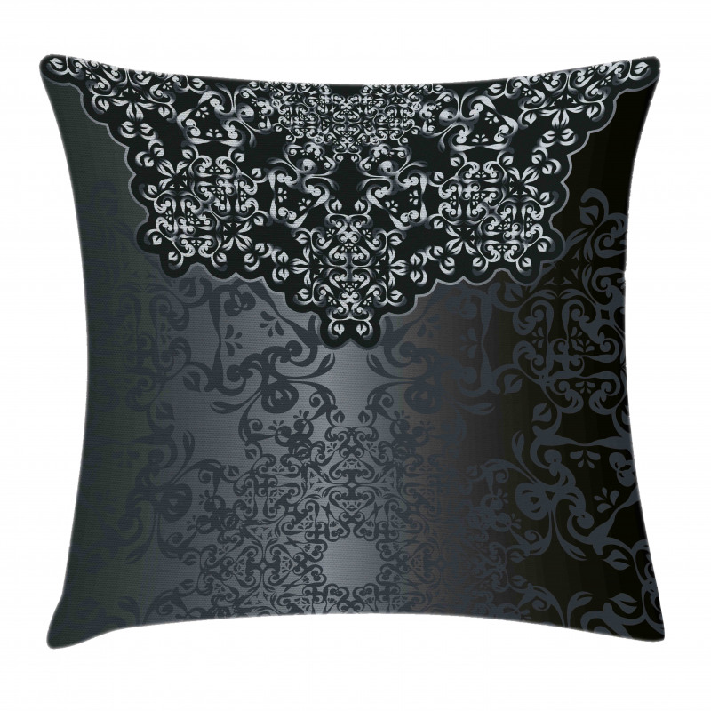 Vintage Damask Pillow Cover