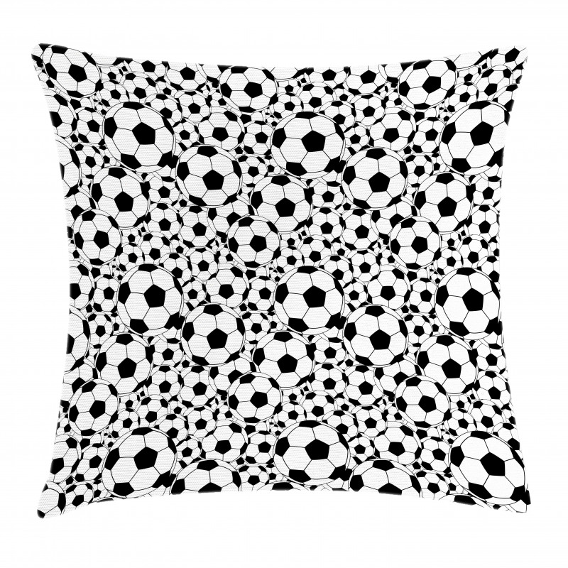 Monochrome Balls Boys Pillow Cover