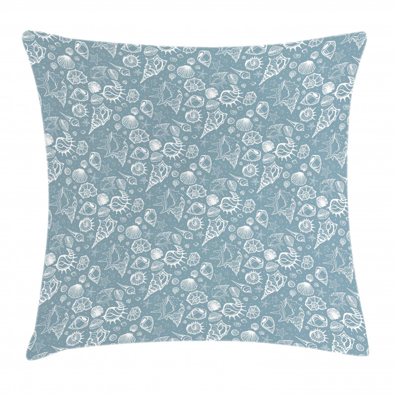 Doodle Style Pattern Pillow Cover