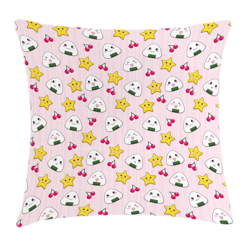 Japanese Food Pillow Cover