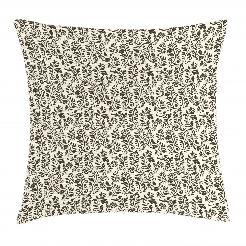 Abstract Nature Swirls Pillow Cover