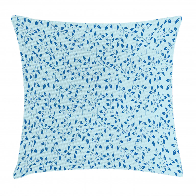 Blue Berries Rustic Life Pillow Cover