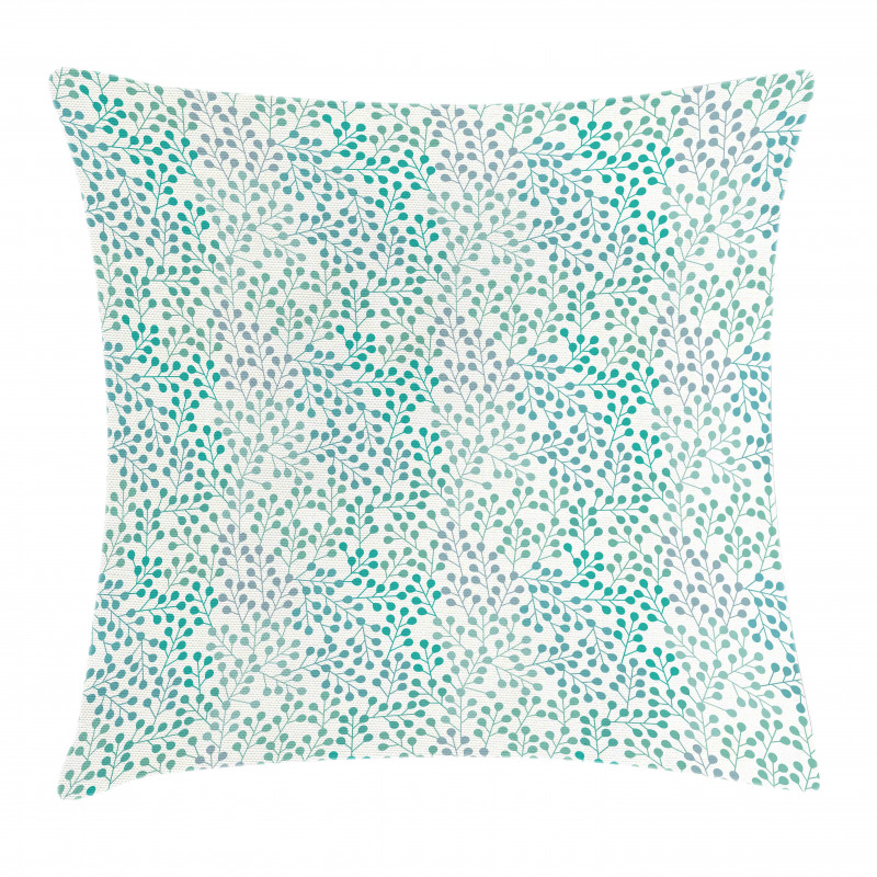Flowery Branches Buds Pillow Cover