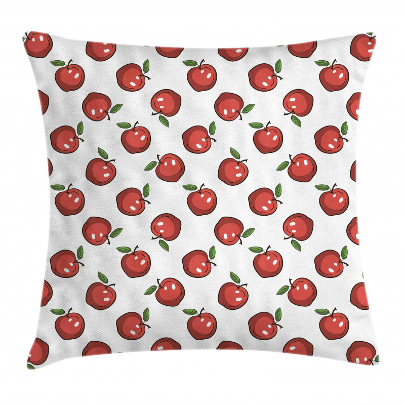Cartoon Organic Fruit Pillow Cover