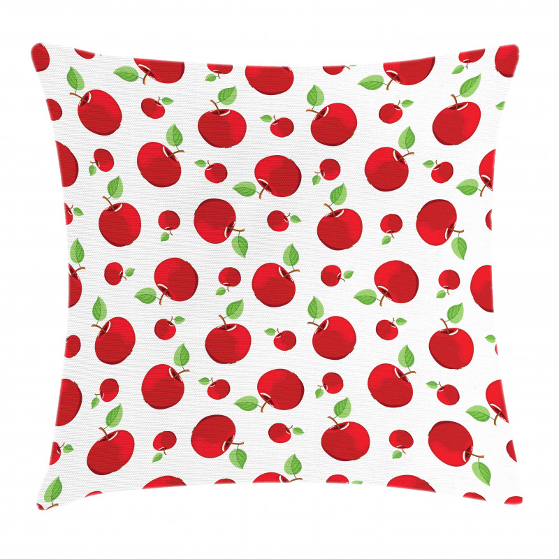 Vivid Cartoon Red Fruit Pillow Cover