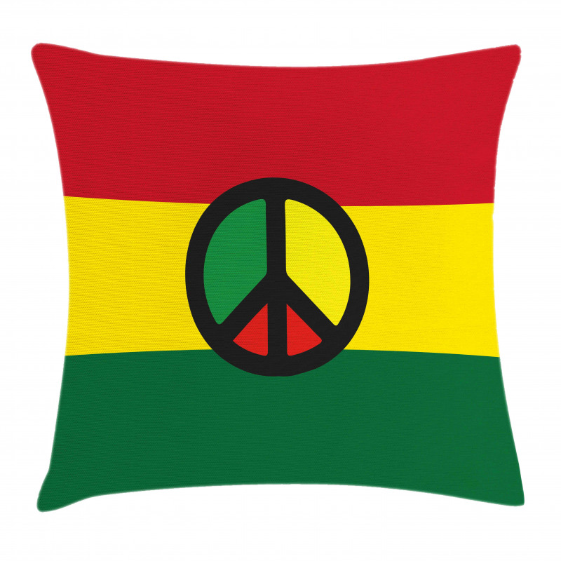 Reggae Culture Peace Pillow Cover