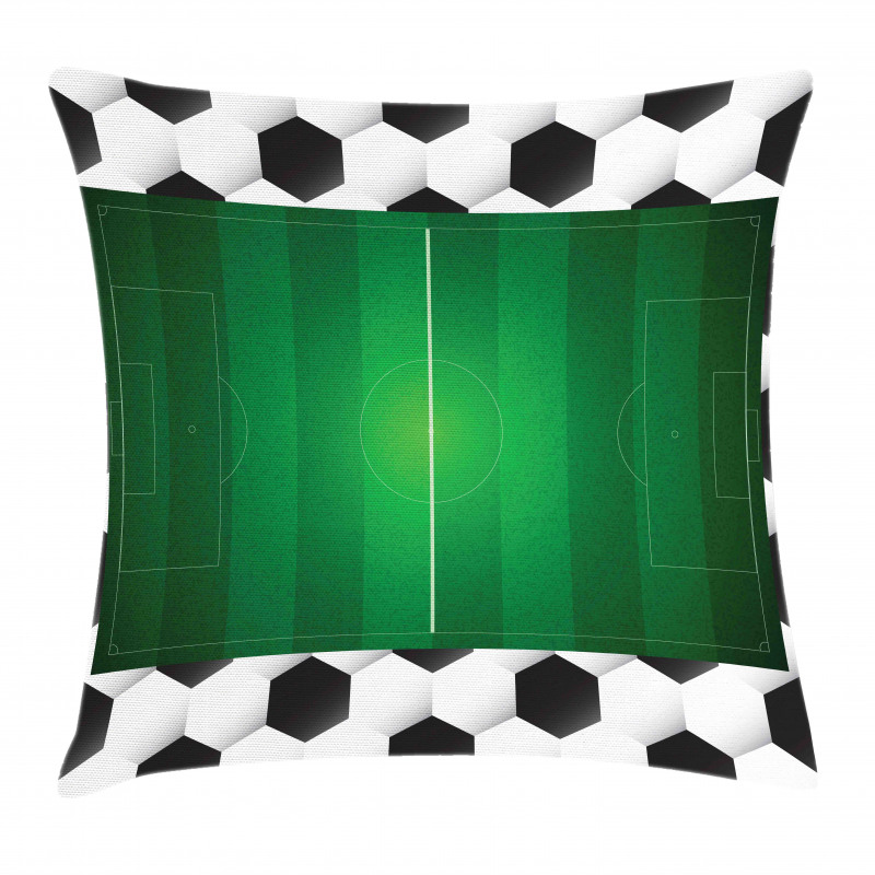 Football Field Goal Pillow Cover