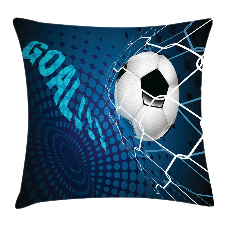 Abstract Goal Pattern Pillow Cover