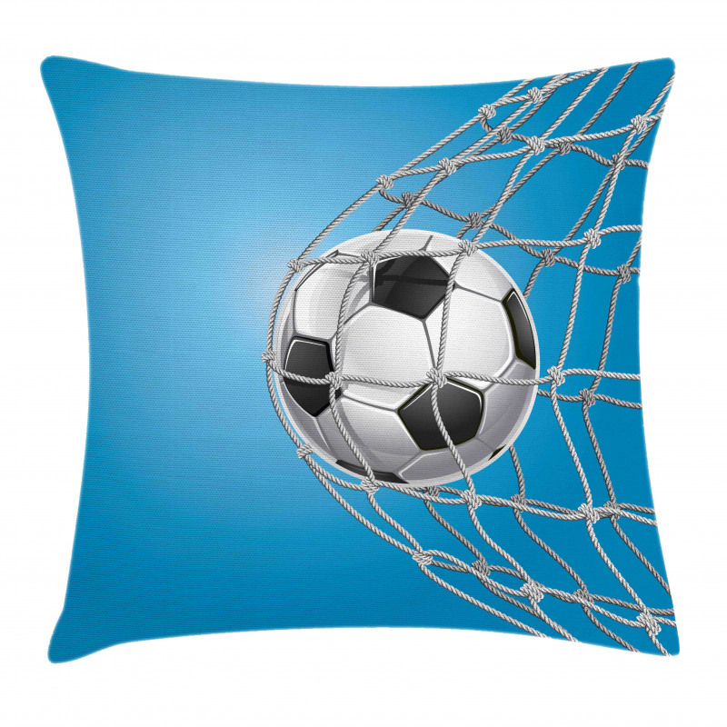 Goal Ball in the Net Pillow Cover