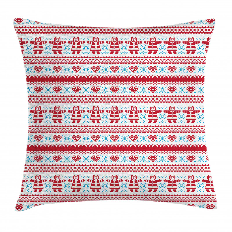Xmas Inspired Ornament Pillow Cover
