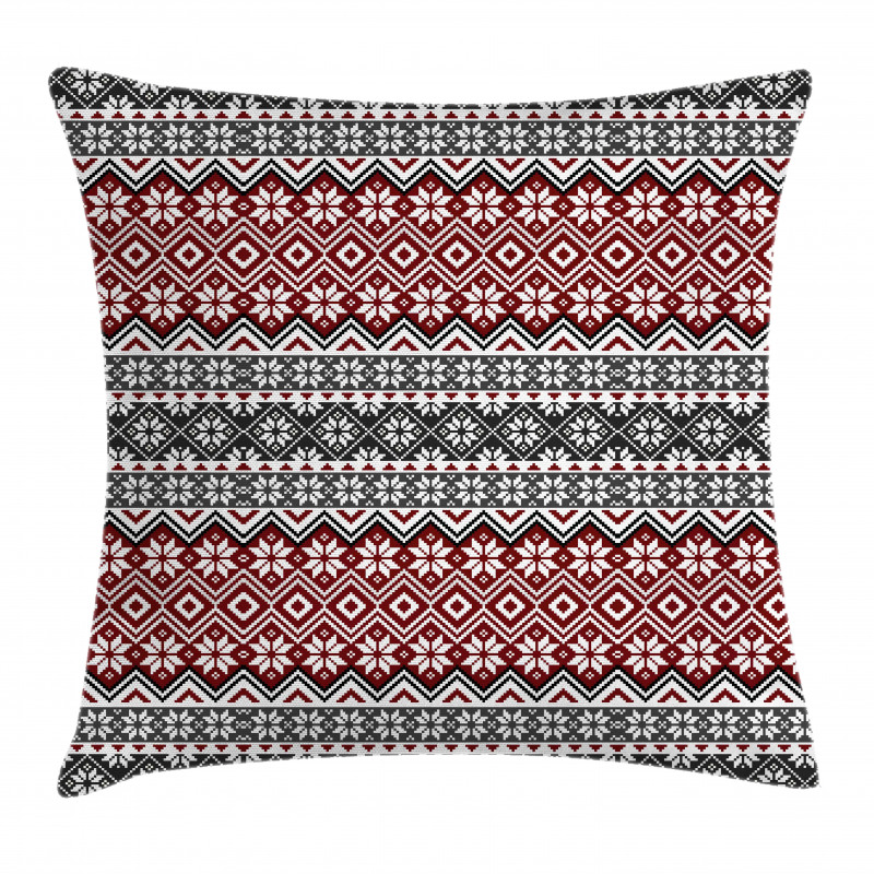 Cultural Christmas Theme Pillow Cover