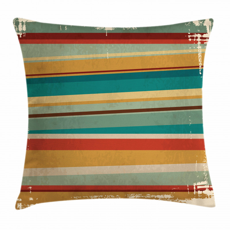 Worn Frame Design Pillow Cover