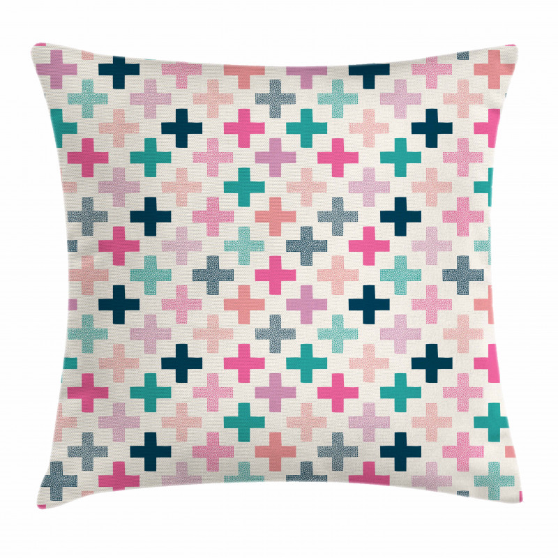 Colorful Hipster Pillow Cover