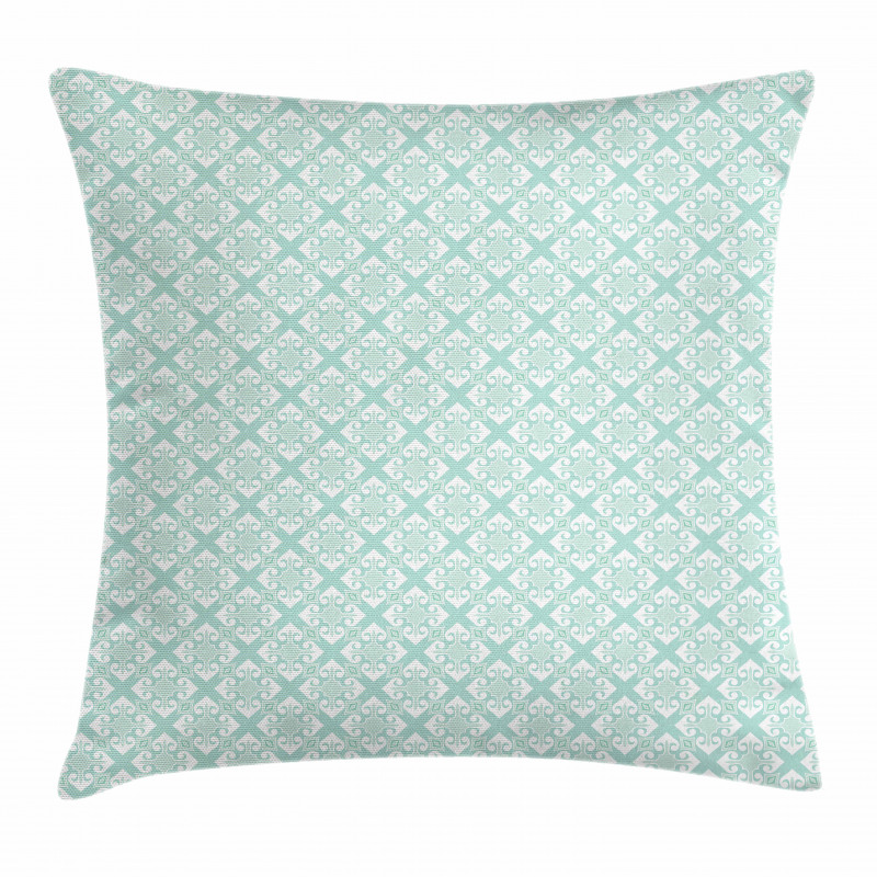 Mosaic Floral Detail Pillow Cover