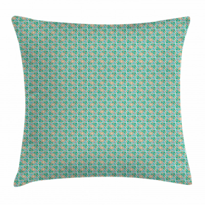 Floral Moroccan Pillow Cover