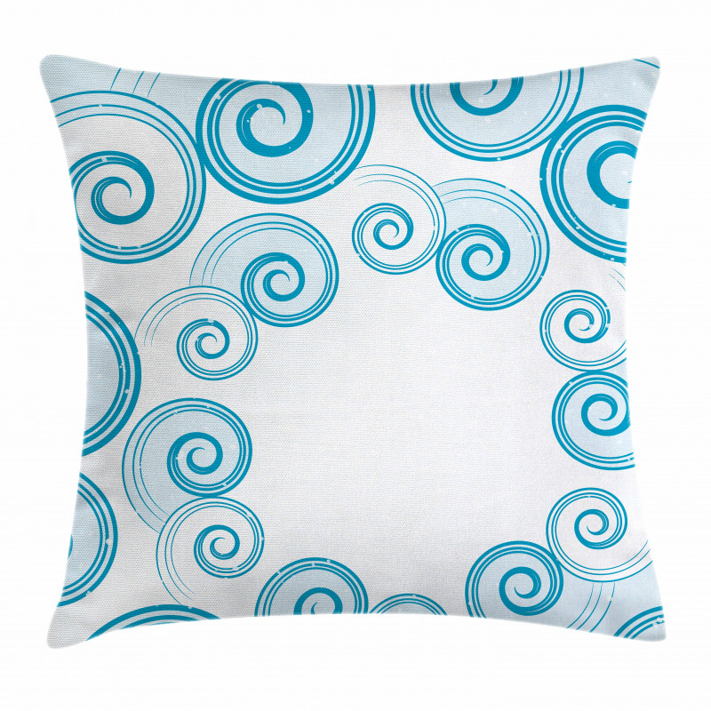 Water Waves Pillow Cover