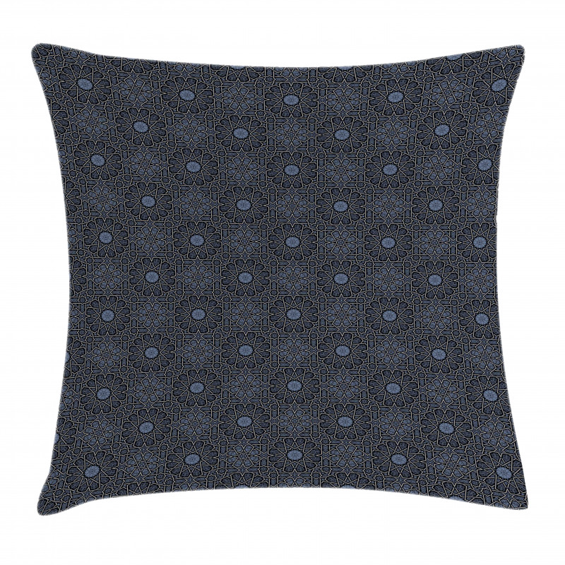 Geometric Star Royal Pillow Cover