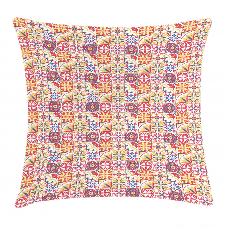 Italian Inspired Motif Pillow Cover