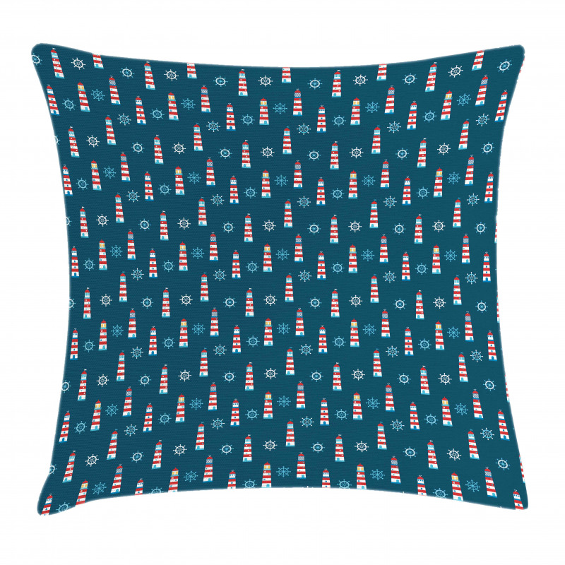 Abstract Aqua Design Pillow Cover