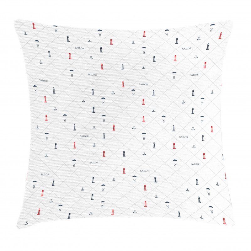 Diamond Motif Pillow Cover