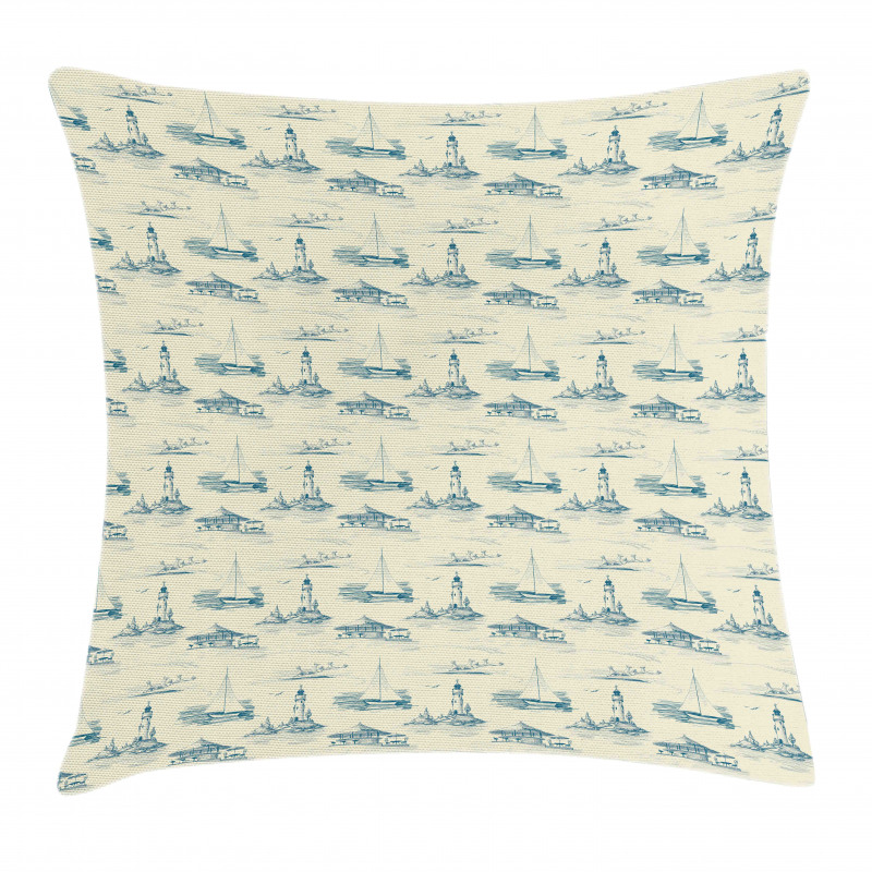 Summertime Lines Pillow Cover