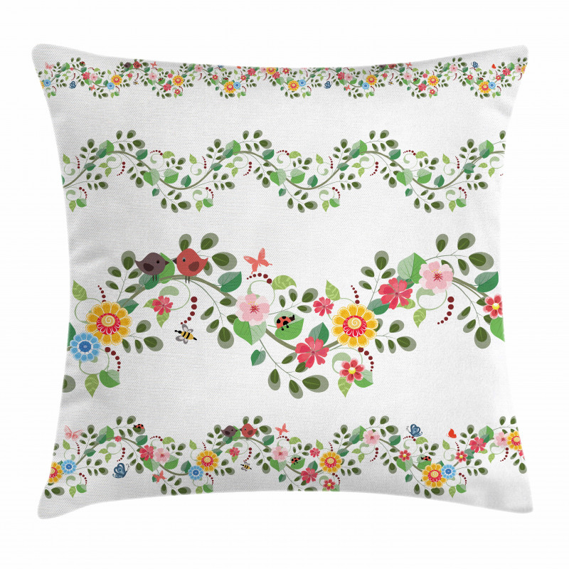Romantic Pattern Pillow Cover