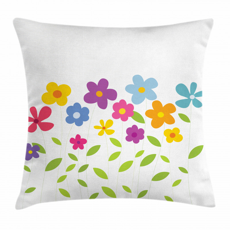 Colorful Foliage Pillow Cover