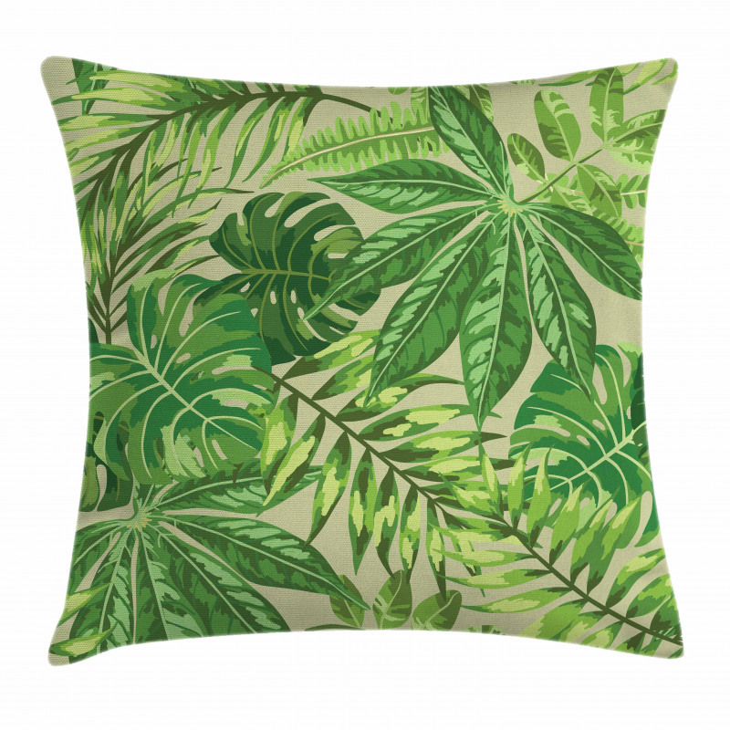 Fresh Jungle Aloha Pillow Cover