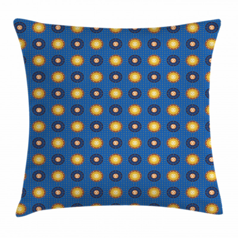 Astronomic Ornaments Pillow Cover