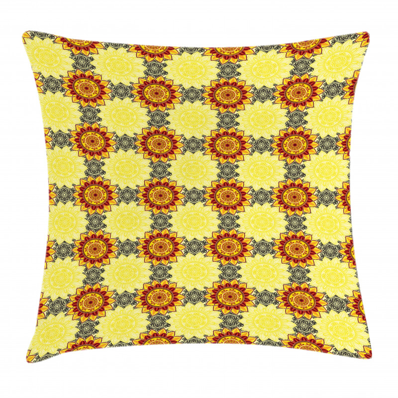 Vibrant Yellow Pillow Cover