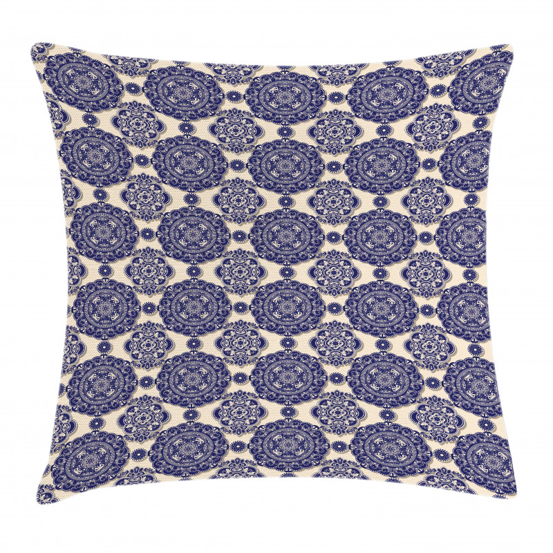 Medieval Exotic Revival Pillow Cover