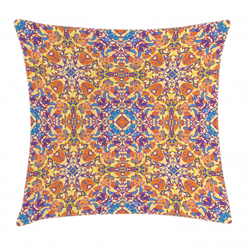 Floral East Pillow Cover
