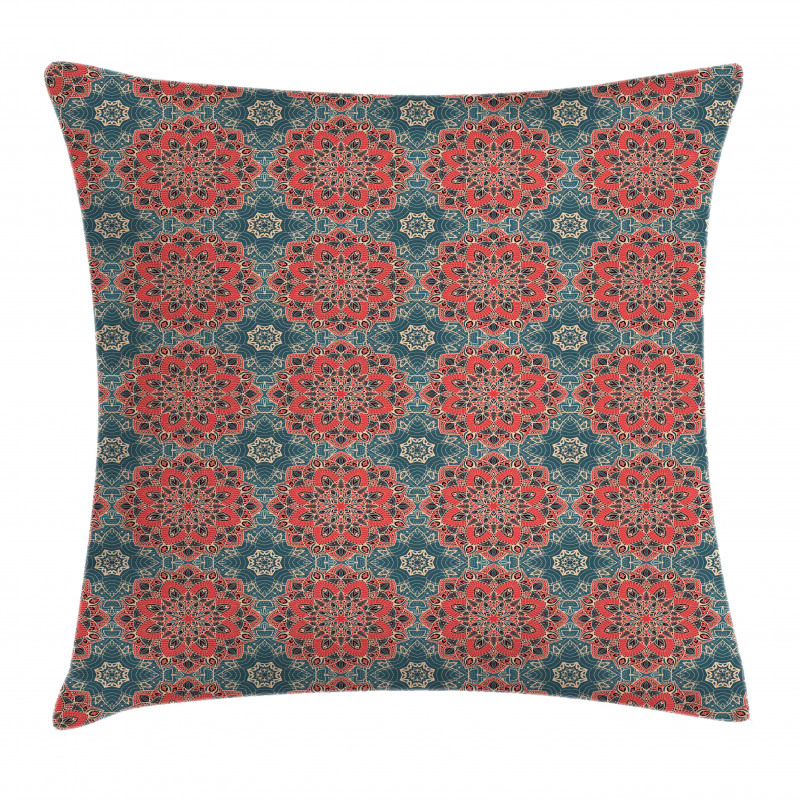 Culture Flowers Pillow Cover
