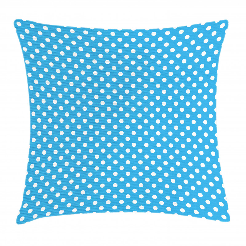 Retro Polka Dots Geometric Pillow Cover